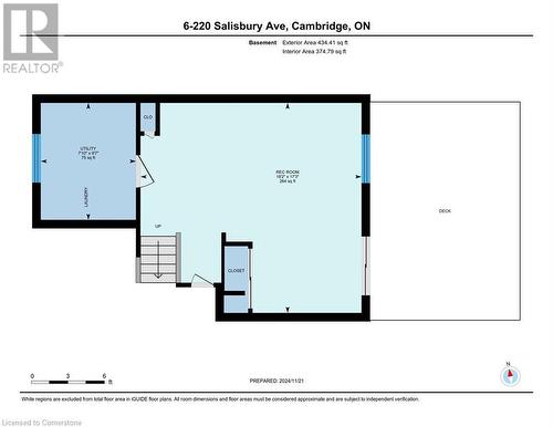 Floor plan - 220 Salisbury Avenue Unit# 6, Cambridge, ON - Other