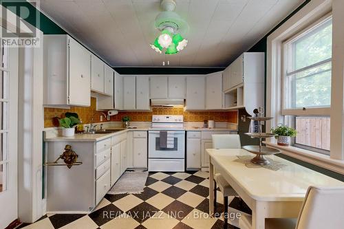 243 Brant Avenue, Brantford, ON - Indoor Photo Showing Kitchen With Double Sink