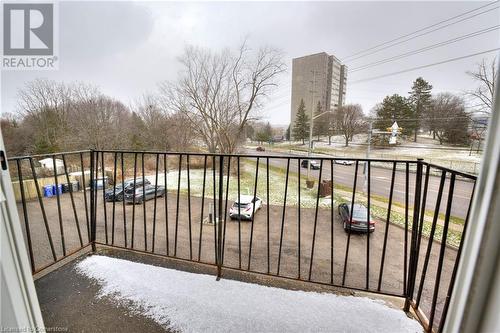 View of balcony - 371 Dale Crescent Unit# 6, Waterloo, ON - Outdoor With Balcony With Exterior