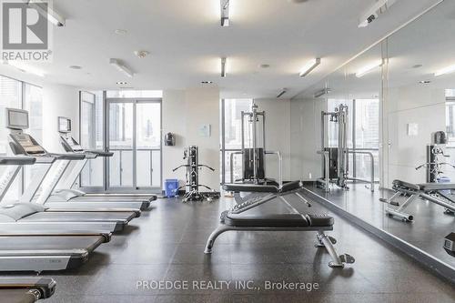 1307 - 1 The Esplanade Drive, Toronto, ON - Indoor Photo Showing Gym Room