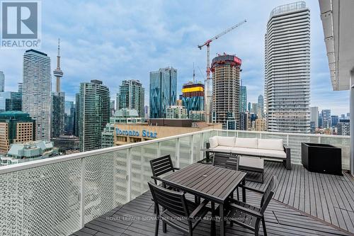 3405 - 15 Queens Quay E, Toronto, ON - Outdoor With Deck Patio Veranda