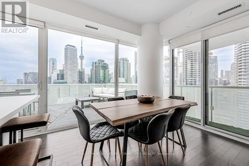 3405 - 15 Queens Quay E, Toronto, ON - Indoor Photo Showing Dining Room