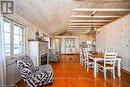 57 Erie Boulevard, Norfolk, ON  - Indoor Photo Showing Dining Room With Fireplace 