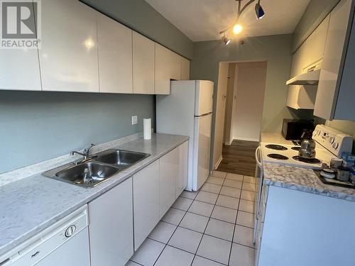 205 3061 E Kent Ave N, Vancouver, BC - Indoor Photo Showing Kitchen With Double Sink