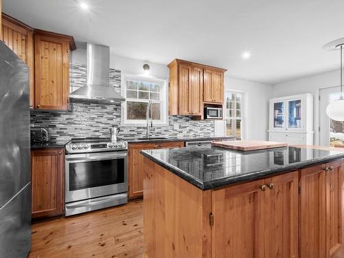 Kitchen - 795 Route 220, Bonsecours, QC - Indoor Photo Showing Kitchen With Upgraded Kitchen