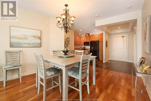 1225 Riverside Unit# 805, Windsor, ON - Indoor Photo Showing Dining Room