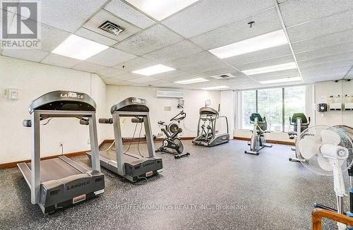 1608 - 24 Hanover Road, Brampton, ON - Indoor Photo Showing Gym Room