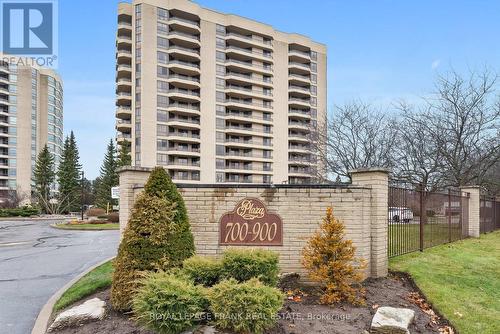 1204 - 900 Wilson Road N, Oshawa (Centennial), ON - Outdoor With Balcony With Facade