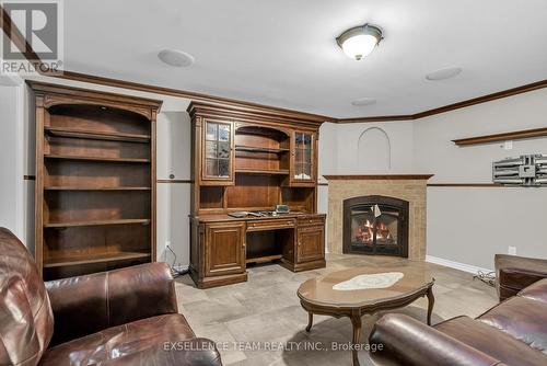 19246 Caber Road, South Glengarry, ON - Indoor Photo Showing Living Room With Fireplace