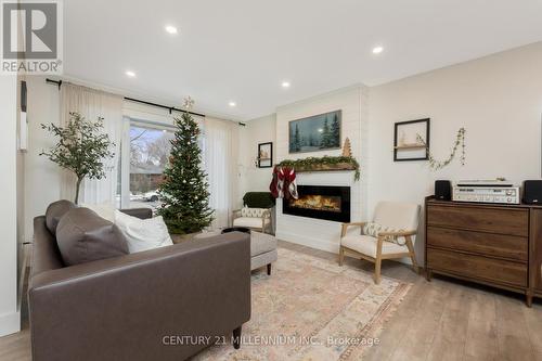 110 Zina Street, Orangeville, ON - Indoor Photo Showing Other Room With Fireplace