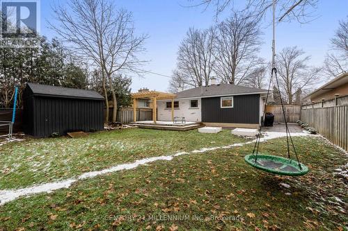 110 Zina Street, Orangeville, ON - Outdoor With Deck Patio Veranda With Backyard