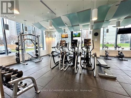 1101 - 500 Brock Avenue, Burlington, ON - Indoor Photo Showing Gym Room