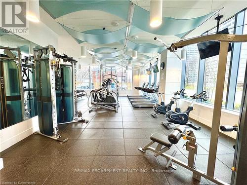 1101 - 500 Brock Avenue, Burlington, ON - Indoor Photo Showing Gym Room