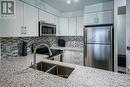 707 - 2177 Burnhamthorpe Road W, Mississauga, ON  - Indoor Photo Showing Kitchen With Double Sink With Upgraded Kitchen 