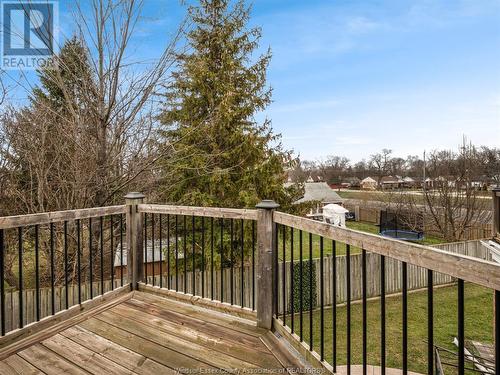 1185 Grand Marais West Unit# 5, Windsor, ON - Outdoor With Balcony