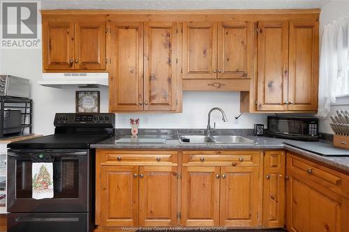 61 Day Street, Essex, ON - Indoor Photo Showing Kitchen With Double Sink