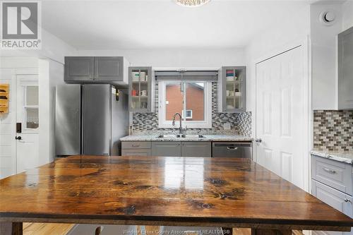 61 Day Street, Essex, ON - Indoor Photo Showing Kitchen With Double Sink