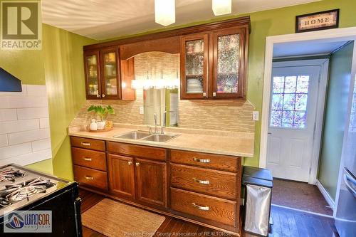 2153 Wellesley, Windsor, ON - Indoor Photo Showing Kitchen With Double Sink