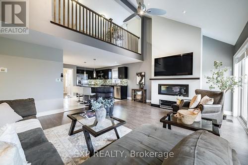 47 Greenaway Circle, Port Hope, ON - Indoor Photo Showing Living Room With Fireplace