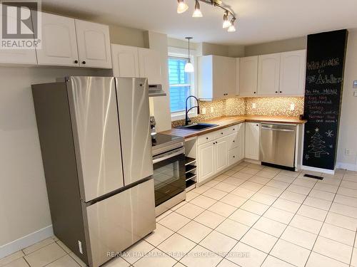 93 Adeline Street, Ottawa, ON - Indoor Photo Showing Kitchen With Stainless Steel Kitchen