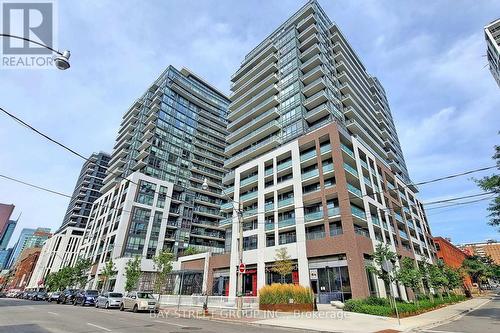 521 - 460 Adelaide Street E, Toronto, ON - Outdoor With Balcony With Facade