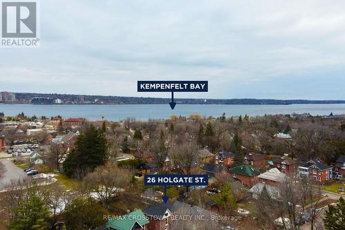 26 Holgate Street, Barrie, ON - Outdoor With Body Of Water With View