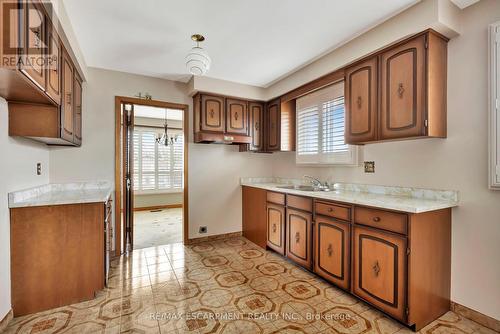 11 Marcella Crescent, Hamilton, ON - Indoor Photo Showing Kitchen With Double Sink