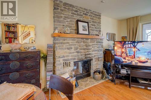 491 Hillcrest Road, Elizabethtown-Kitley, ON - Indoor Photo Showing Bedroom With Fireplace