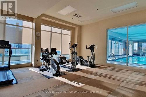 610 - 50 Brian Harrison Way, Toronto, ON - Indoor Photo Showing Gym Room