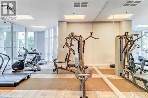 610 - 50 Brian Harrison Way, Toronto, ON - Indoor Photo Showing Gym Room