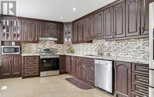 69 Blacktoft Drive, Toronto, ON - Indoor Photo Showing Kitchen With Upgraded Kitchen