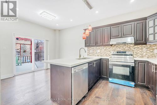 Main - 13 Dells Crescent, Brampton, ON - Indoor Photo Showing Kitchen With Upgraded Kitchen