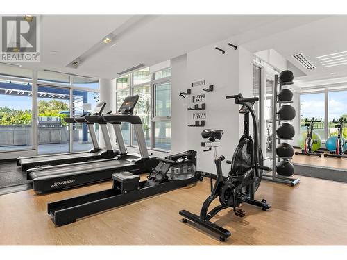 2301 5311 Goring Street, Burnaby, BC - Indoor Photo Showing Gym Room