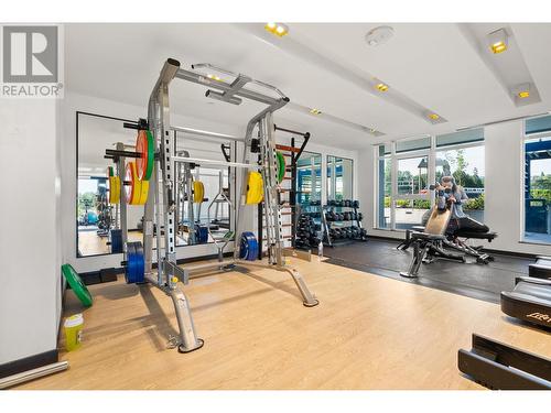 2301 5311 Goring Street, Burnaby, BC - Indoor Photo Showing Gym Room