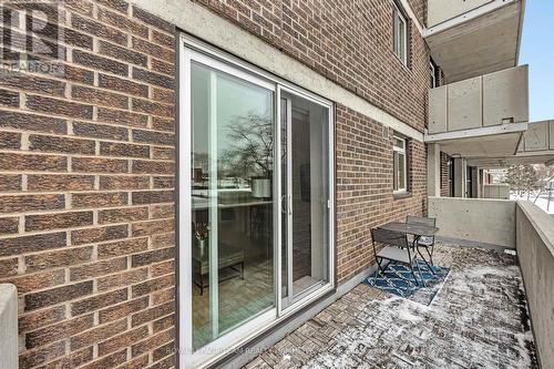 109 - 1705 Playfair Drive, Ottawa, ON - Outdoor With Balcony With Exterior