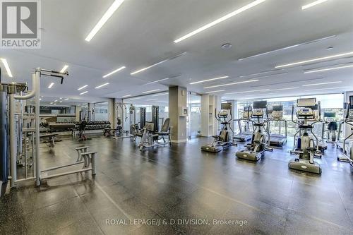 1912 - 55 Regent Park Boulevard, Toronto, ON - Indoor Photo Showing Gym Room