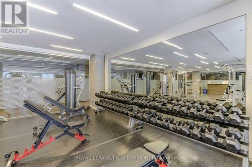 1912 - 55 Regent Park Boulevard, Toronto, ON - Indoor Photo Showing Gym Room