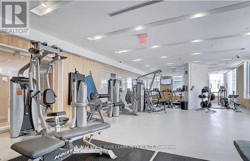 3703 - 33 Charles Street, Toronto, ON - Indoor Photo Showing Gym Room