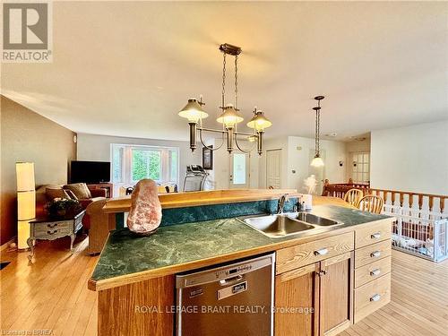 806 Regional 1 Road, Norfolk, ON - Indoor Photo Showing Kitchen With Double Sink