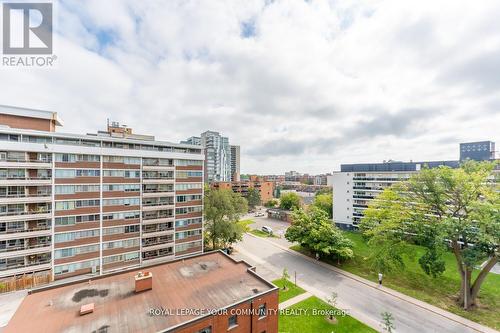 704 - 15 Elizabeth Street N, Mississauga, ON - Outdoor With Balcony With View