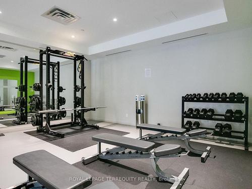 901-55 Ontario St, Toronto, ON - Indoor Photo Showing Gym Room