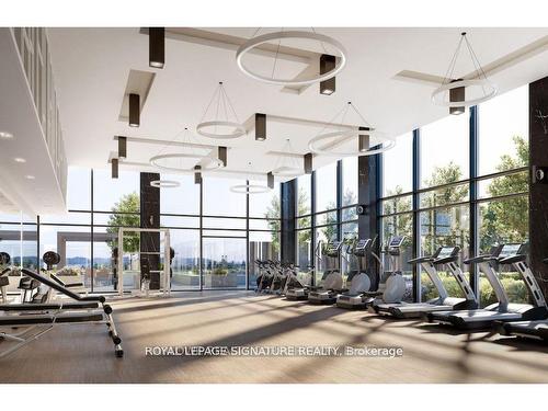 409-95 Oneida Cres, Richmond Hill, ON - Indoor Photo Showing Gym Room