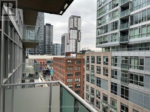 1008 - 21 Nelson Street, Toronto, ON - Outdoor With Balcony