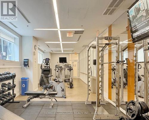 1008 - 21 Nelson Street, Toronto, ON - Indoor Photo Showing Gym Room