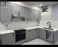 Bsmt - 22 Edenvalley Road, Brampton, ON  - Indoor Photo Showing Kitchen With Double Sink 