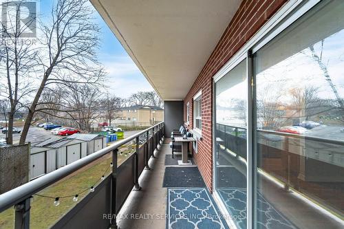 203 - 11 Woodman Drive S, Hamilton, ON - Outdoor With Balcony With Exterior