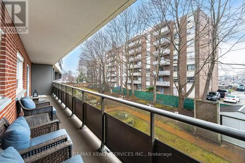 203 - 11 Woodman Drive S, Hamilton, ON - Outdoor With Balcony With Exterior