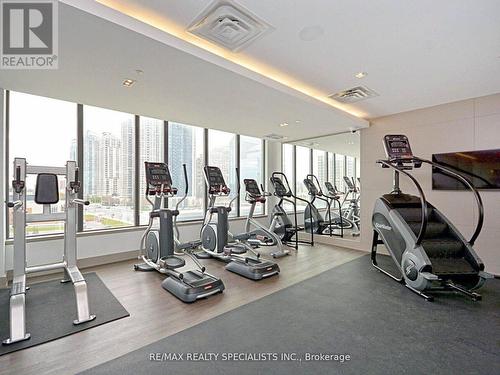 3102 - 4011 Brickstone Mews, Mississauga, ON - Indoor Photo Showing Gym Room