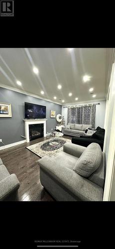 24 Adair Court, Brampton, ON - Indoor With Fireplace