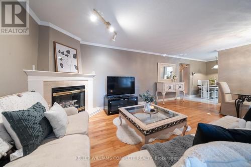 6 - 230 Meadowbrook Drive, Hamilton, ON - Indoor Photo Showing Living Room With Fireplace